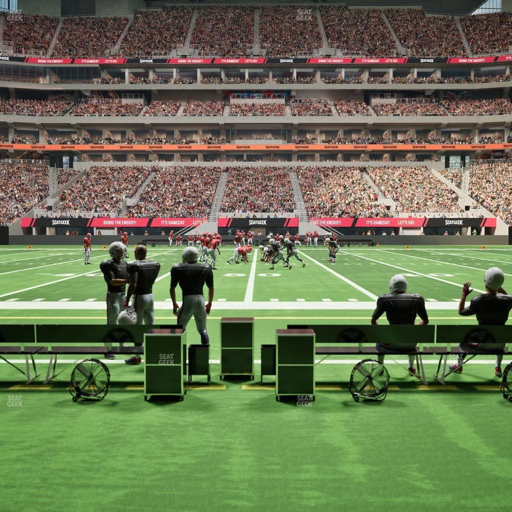 Mercedes-Benz Stadium - Section Mercedes Benz Club Lounge Seat View