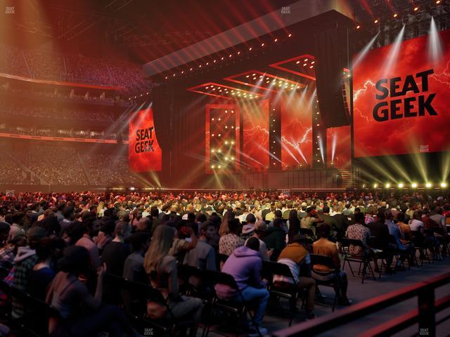 Mercedes-Benz Stadium - Section Mercedes Benz Club Lounge Seat View