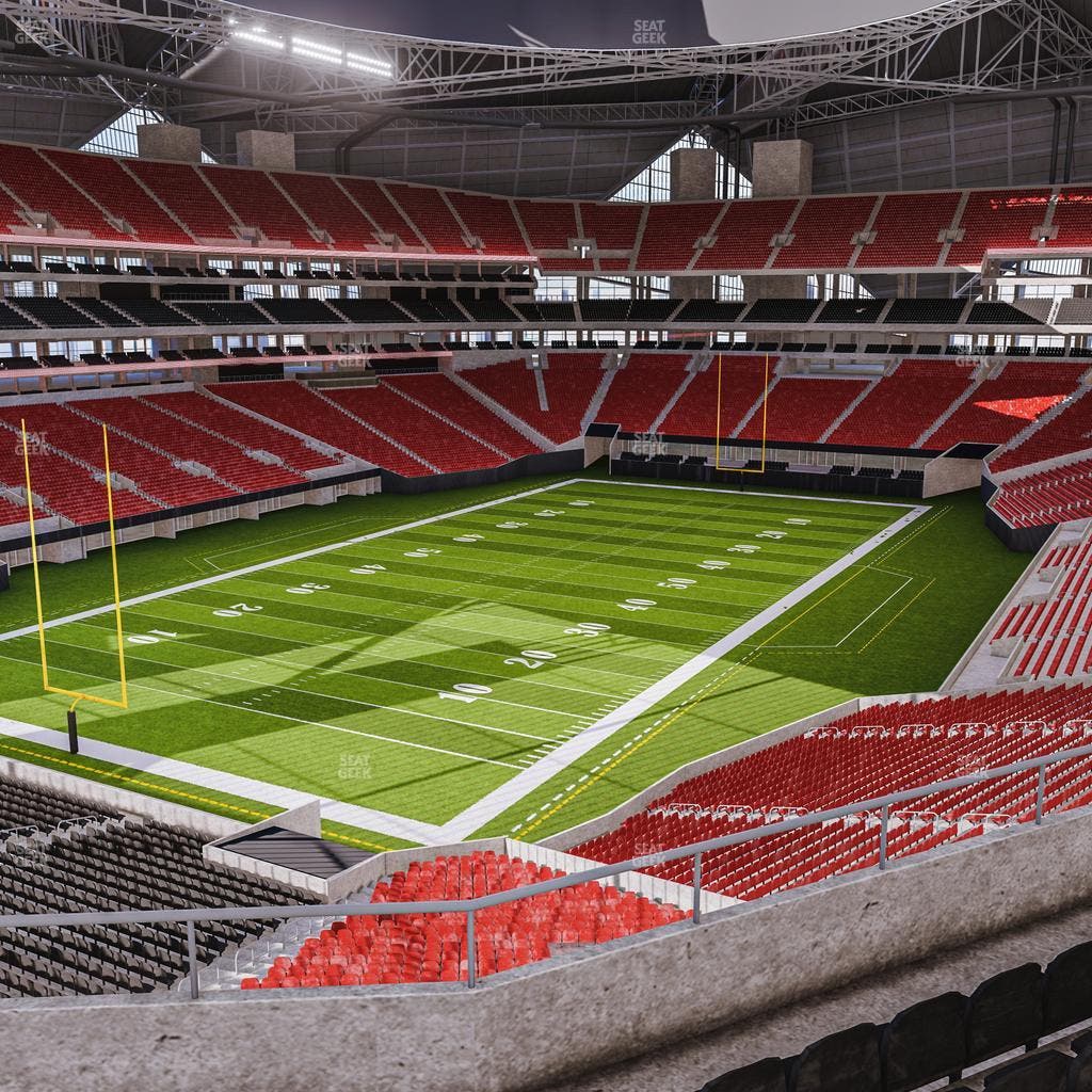 Mercedes-Benz Stadium - Section Molly Bs Club Seat View