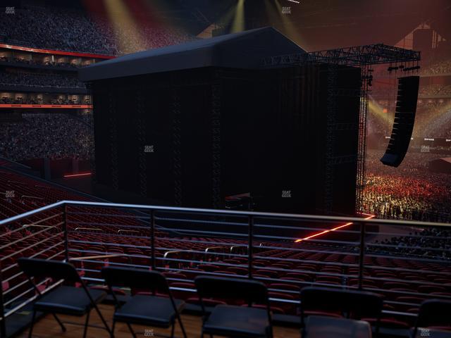 Mercedes-Benz Stadium - Section Molly Bs Club Seat View