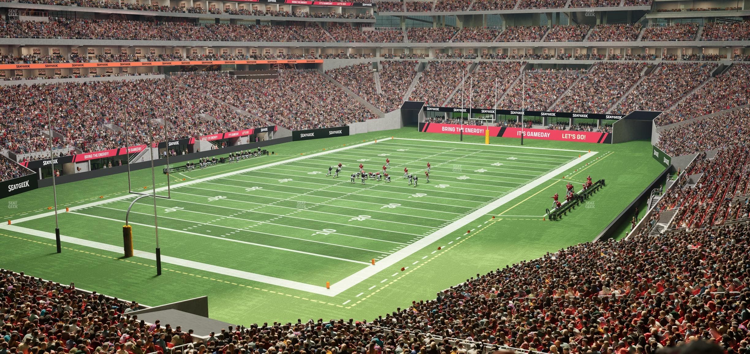 Mercedes-Benz Stadium - Section Molly Bs Lounge Seat View