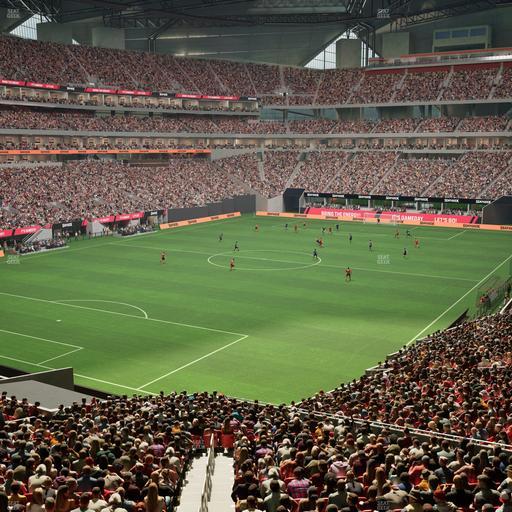 Mercedes-Benz Stadium - Section Molly Bs Lounge Seat View