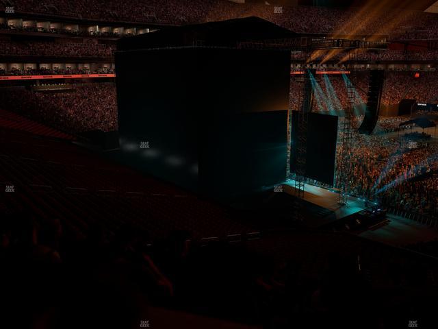 Mercedes-Benz Stadium - Section Molly Bs Lounge Seat View