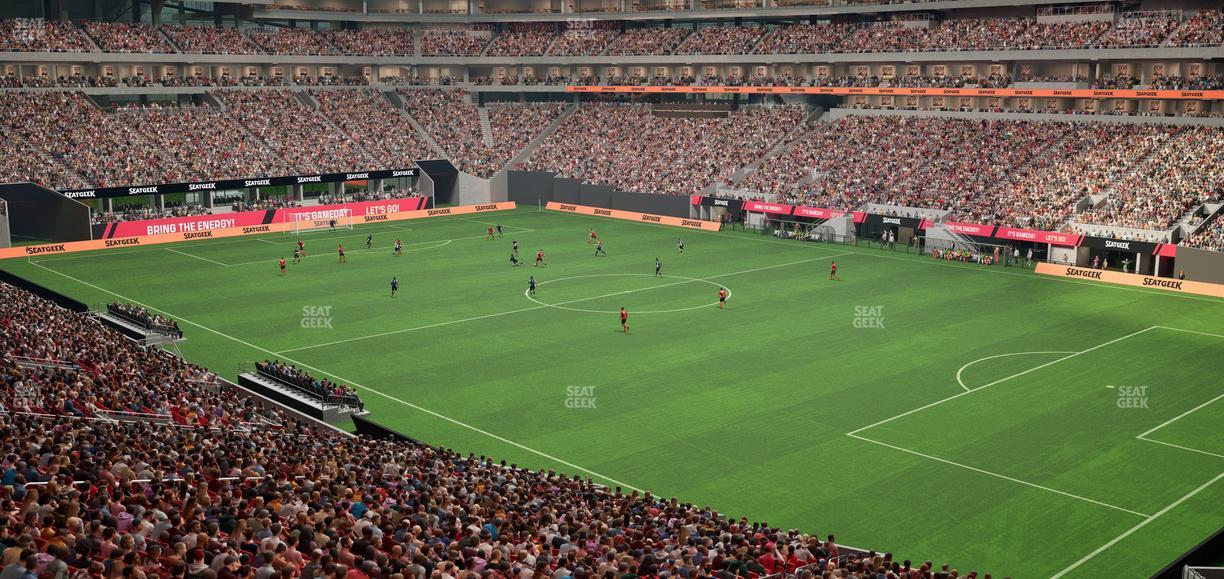 Mercedes-Benz Stadium - Section Premium Suite 102 Seat View