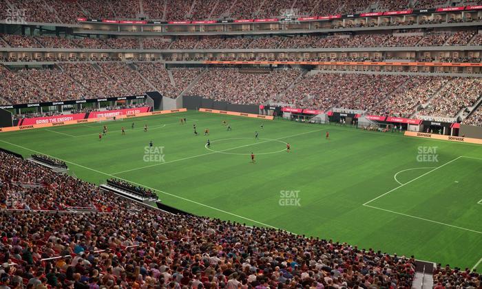 Mercedes-Benz Stadium - Section Premium Suite 104 Seat View