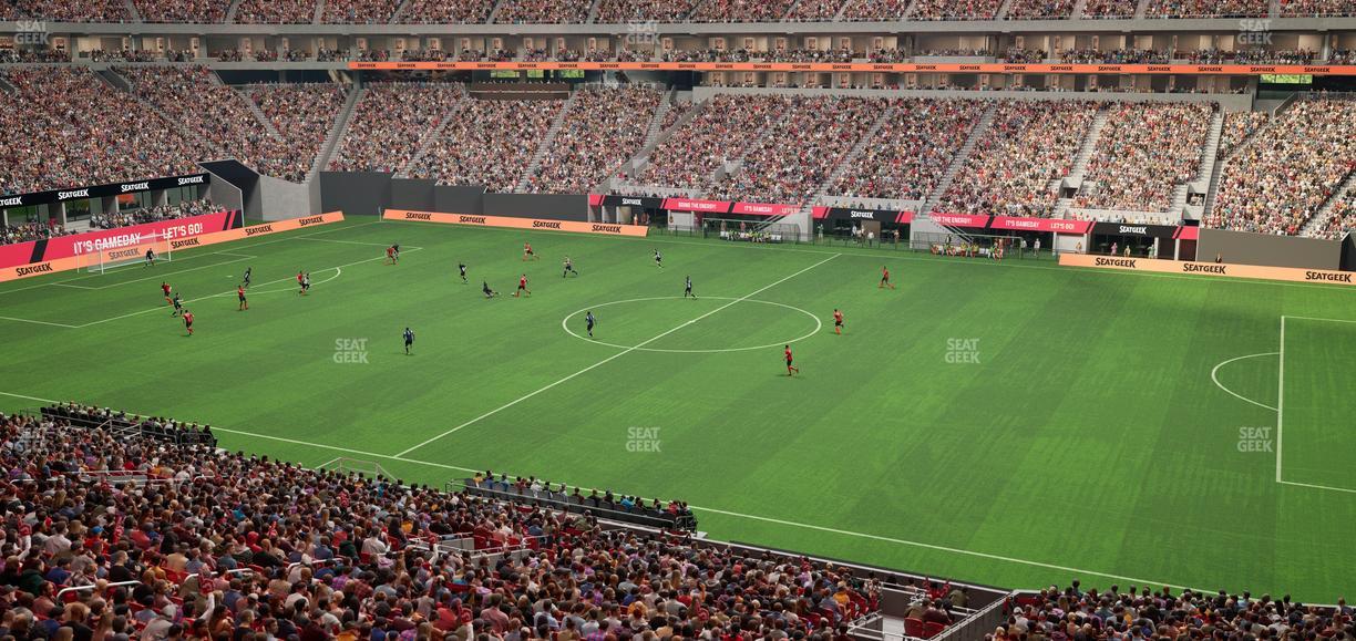 Mercedes-Benz Stadium - Section Premium Suite 110 Seat View