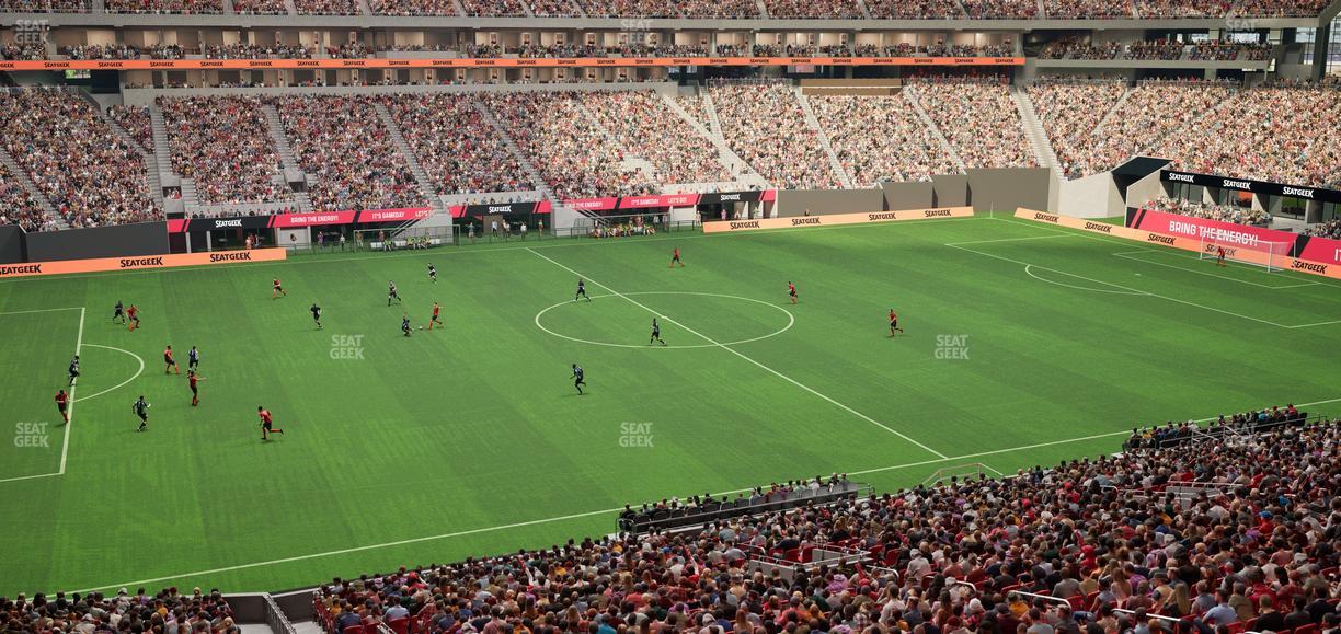 Mercedes-Benz Stadium - Section Premium Suite 123 Seat View