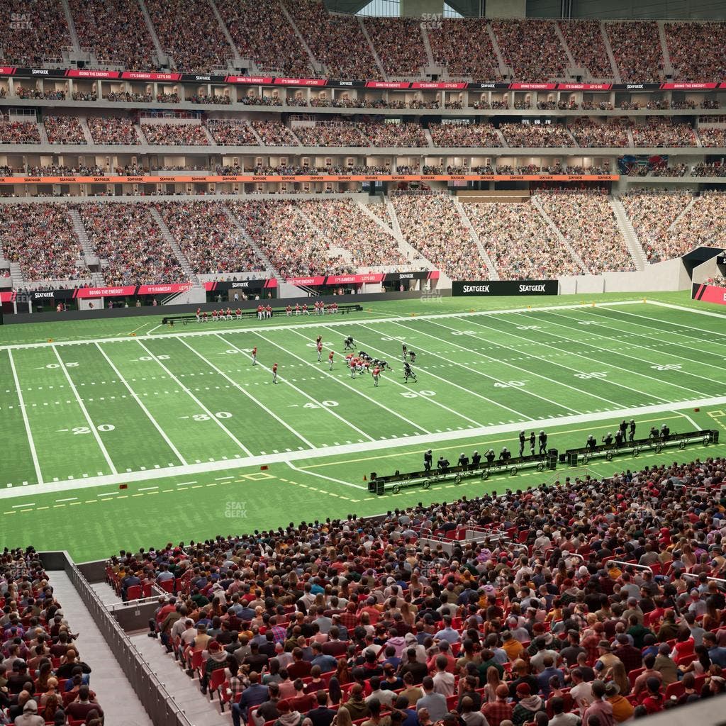 Mercedes-Benz Stadium - Section Premium Suite 123 Seat View