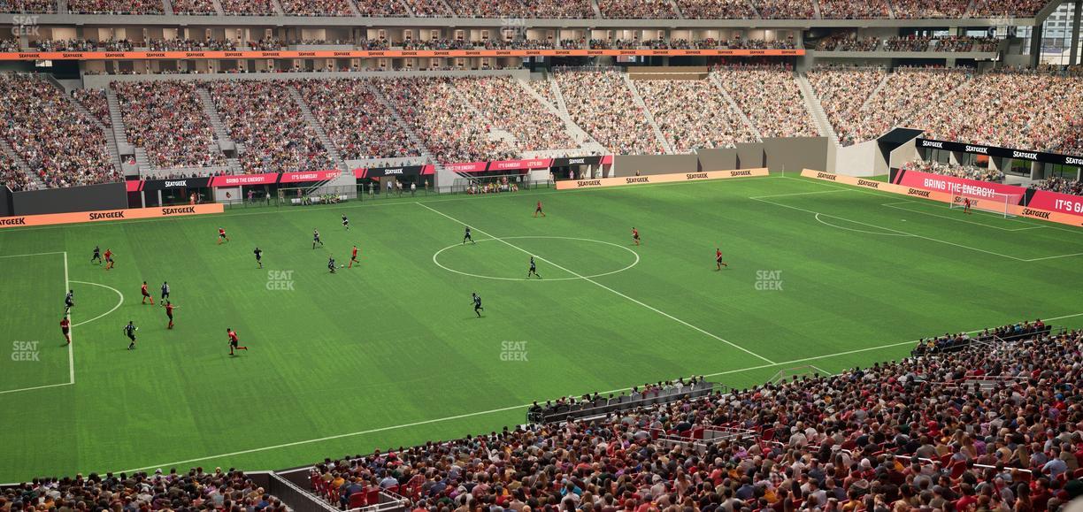 Mercedes-Benz Stadium - Section Premium Suite 124 Seat View