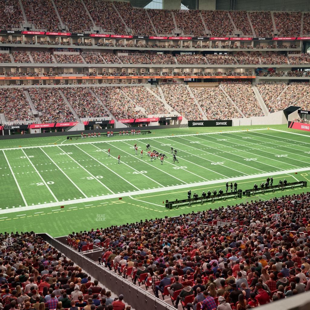 Mercedes-Benz Stadium - Section Premium Suite 124 Seat View