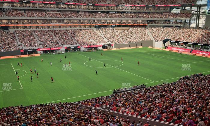 Mercedes-Benz Stadium - Section Premium Suite 125 Seat View