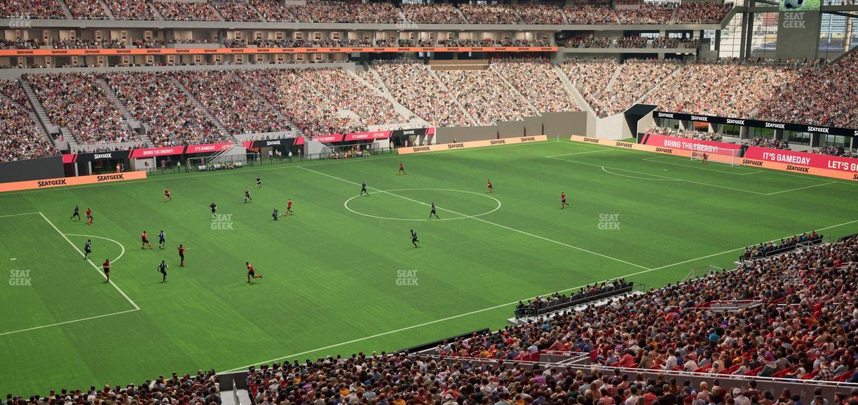 Mercedes-Benz Stadium - Section Premium Suite 127 Seat View