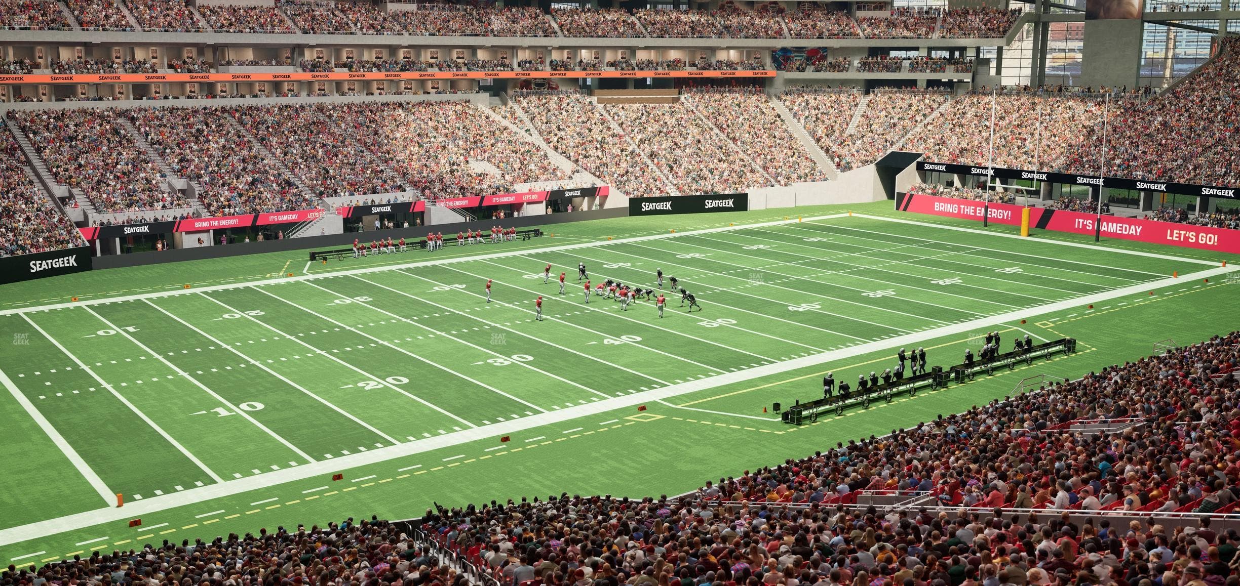 Mercedes-Benz Stadium - Section Premium Suite 128 Seat View