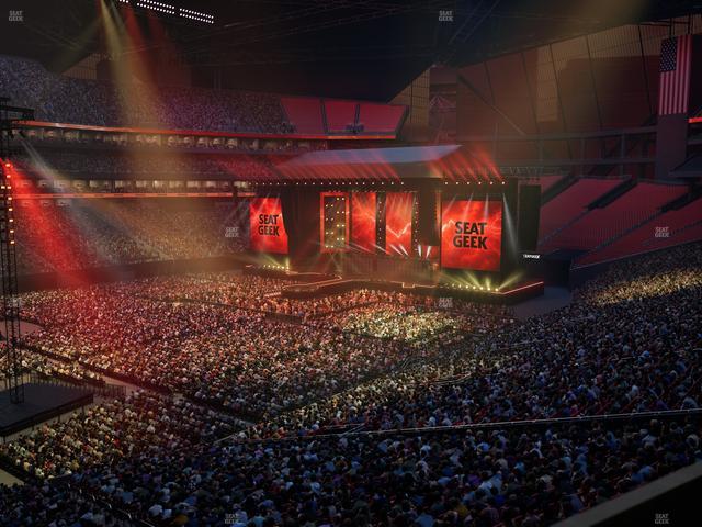 Mercedes-Benz Stadium - Section Premium Suite 128 Seat View