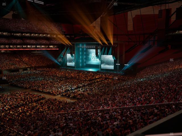 Mercedes-Benz Stadium - Section Premium Suite 128 Seat View