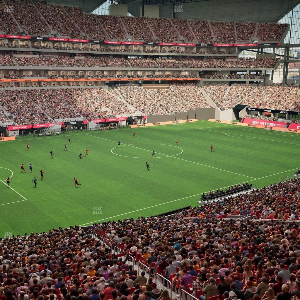 Mercedes-Benz Stadium - Section Premium Suite 128 Seat View