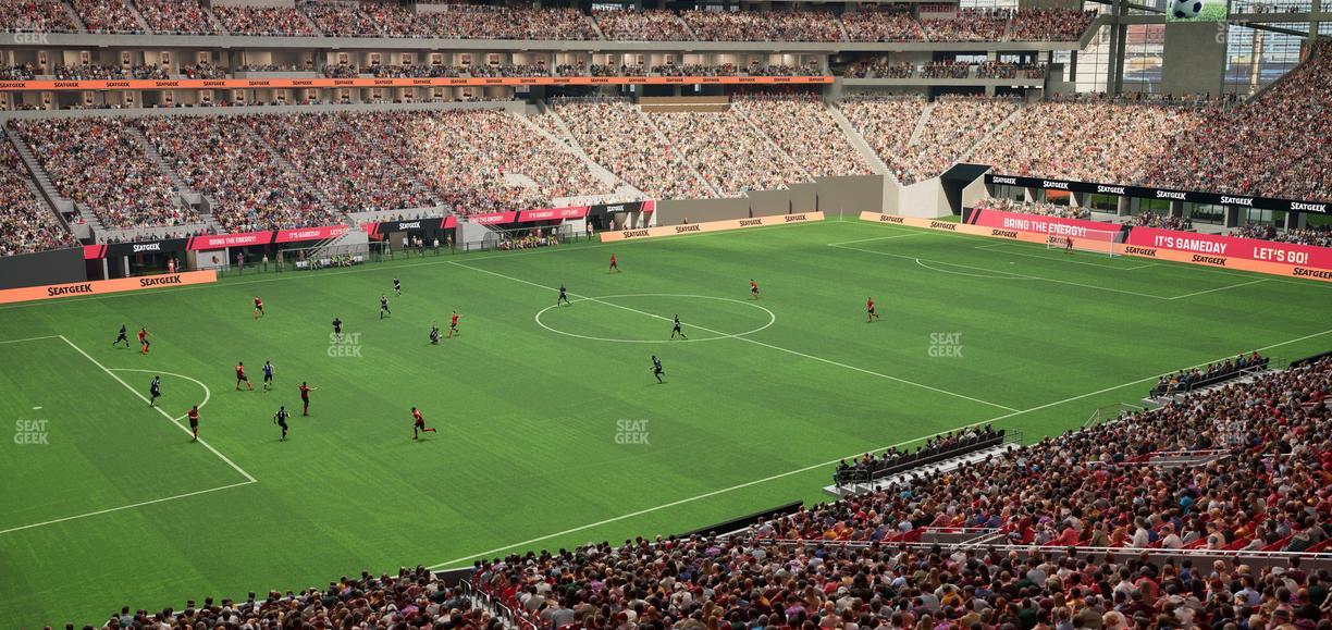 Mercedes-Benz Stadium - Section Premium Suite 128 Seat View