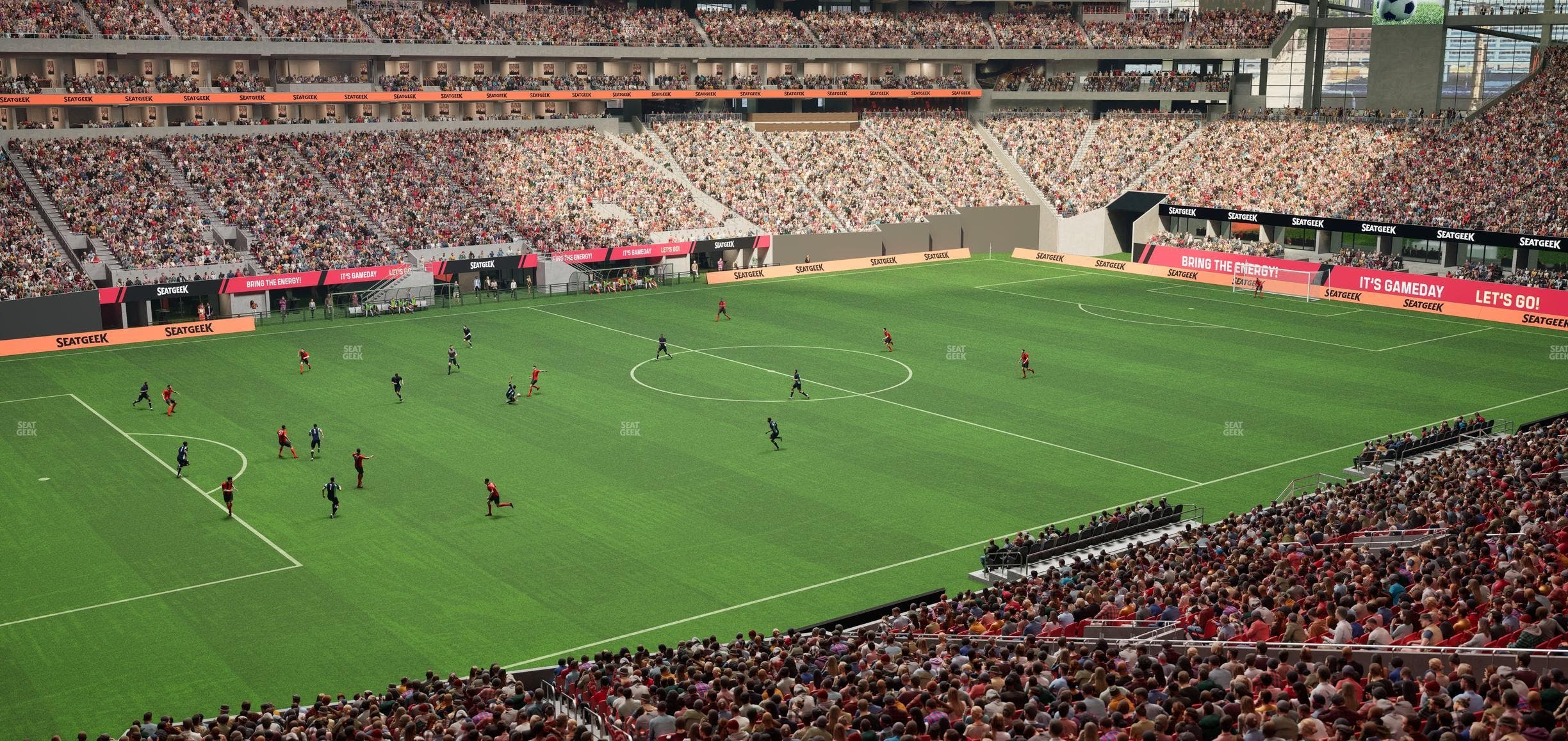 Mercedes-Benz Stadium - Section Premium Suite 128 Seat View