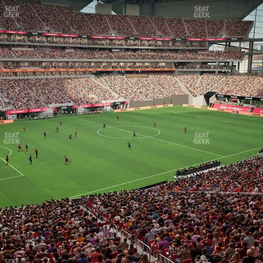 Mercedes-Benz Stadium - Section Premium Suite 128 Seat View