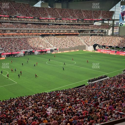 Mercedes-Benz Stadium - Section Premium Suite 129 Seat View