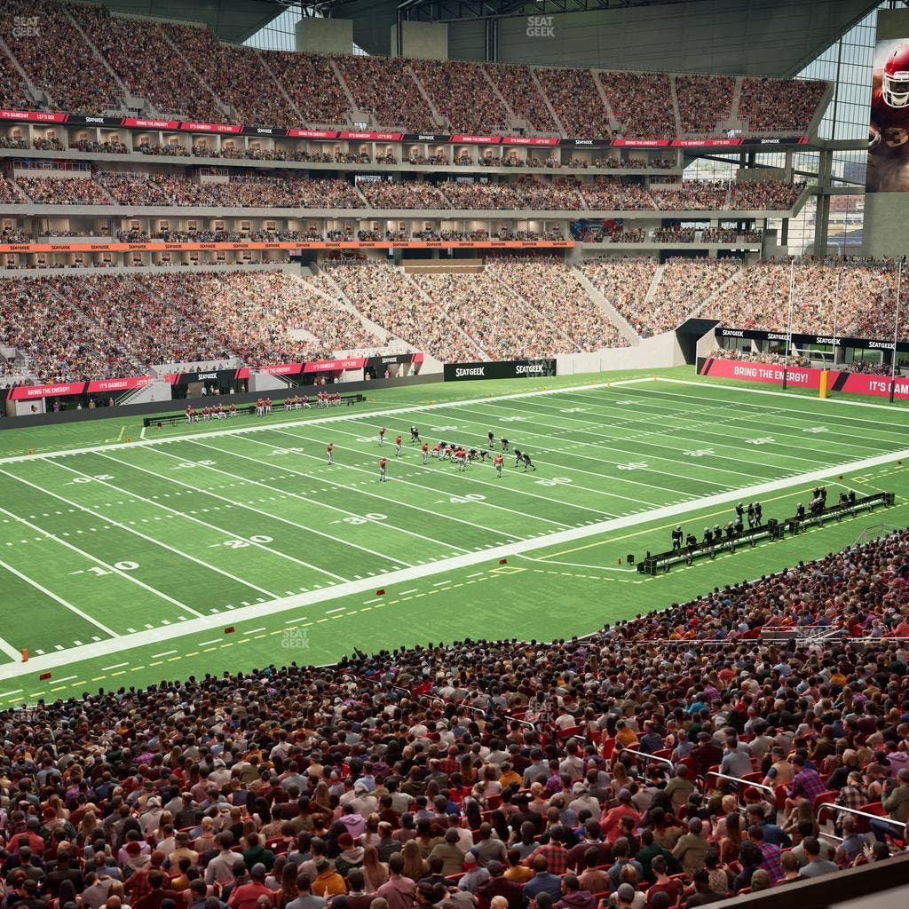 Mercedes-Benz Stadium - Section Premium Suite 129 Seat View