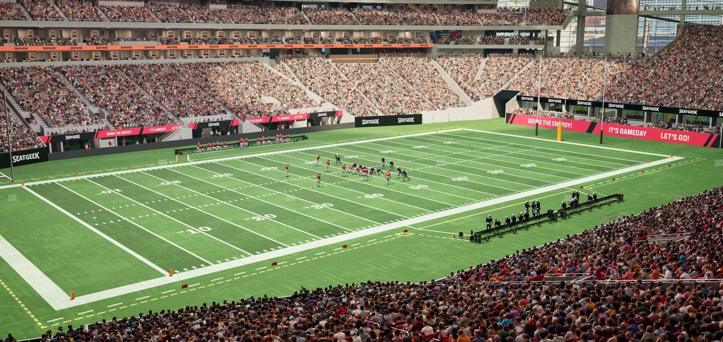 Mercedes-Benz Stadium - Section Premium Suite 129 Seat View