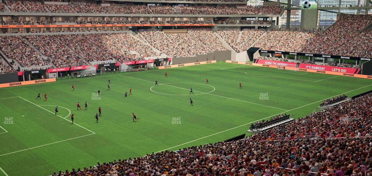 Mercedes-Benz Stadium - Section Premium Suite 130 Seat View