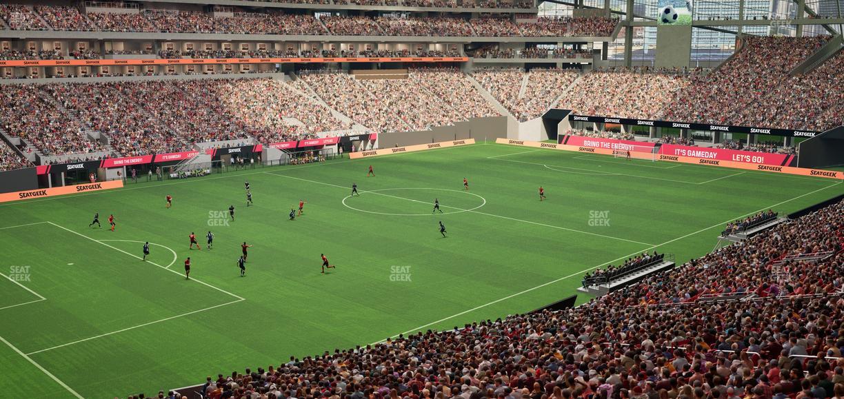 Mercedes-Benz Stadium - Section Premium Suite 131 Seat View