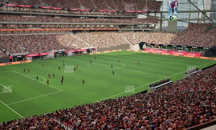 Mercedes-Benz Stadium - Section Premium Suite 131 Seat View