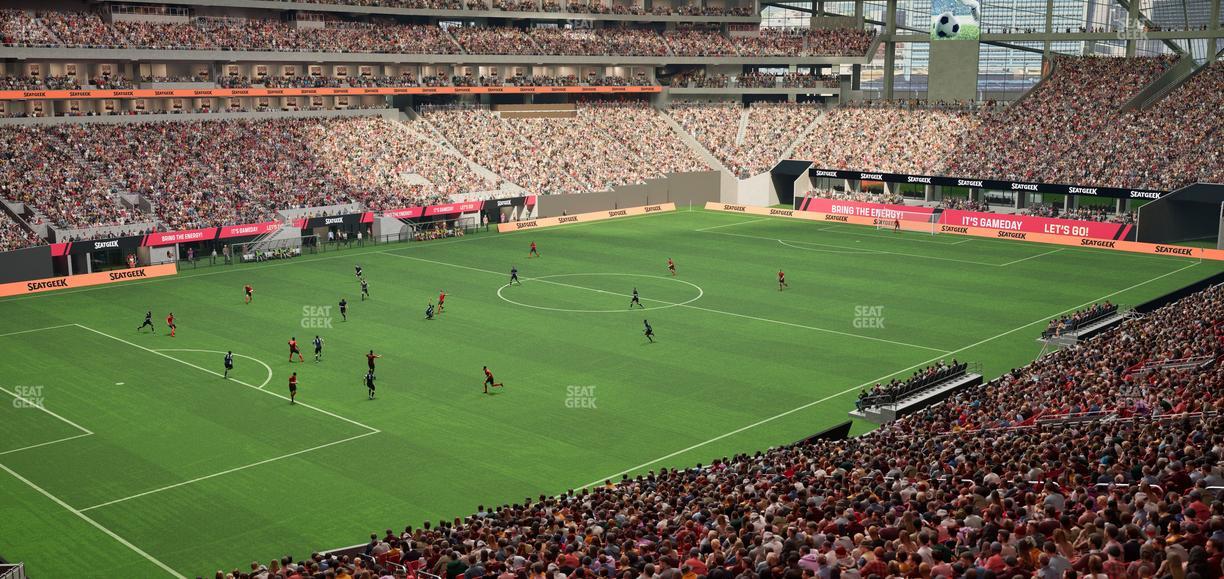 Mercedes-Benz Stadium - Section Premium Suite 132 Seat View