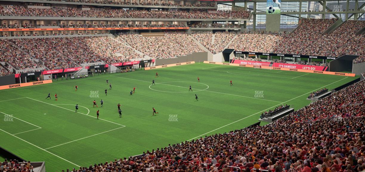 Mercedes-Benz Stadium - Section Premium Suite 133 Seat View