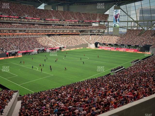 Mercedes-Benz Stadium - Section Premium Suite 133 Seat View