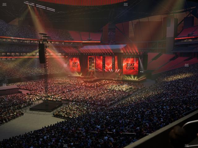 Mercedes-Benz Stadium - Section Premium Suite 133 Seat View