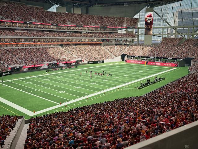 Mercedes-Benz Stadium - Section Premium Suite 133 Seat View