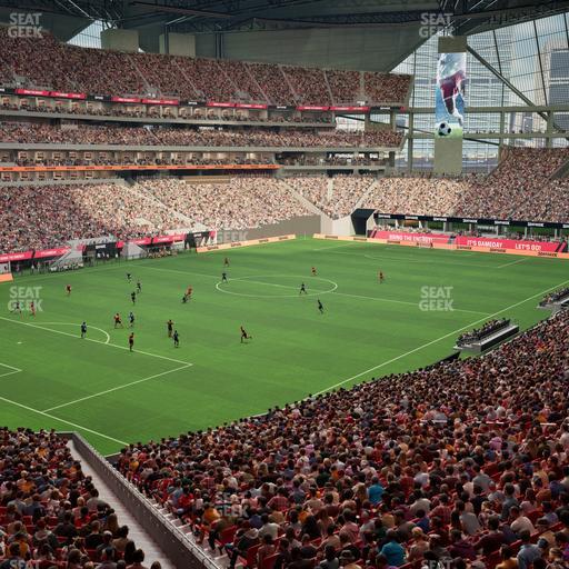 Mercedes-Benz Stadium - Section Premium Suite 134 Seat View