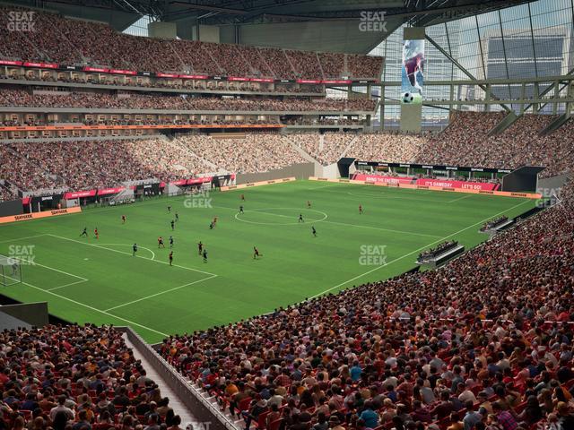 Mercedes-Benz Stadium - Section Premium Suite 134 Seat View