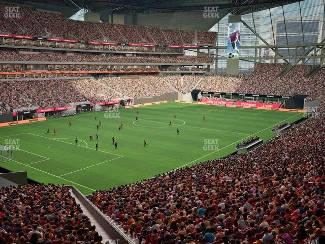 Mercedes-Benz Stadium - Section Premium Suite 134 Seat View