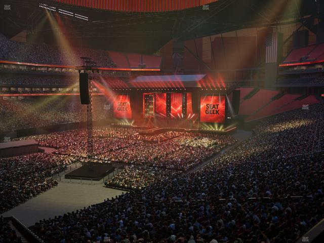 Mercedes-Benz Stadium - Section Premium Suite 134 Seat View