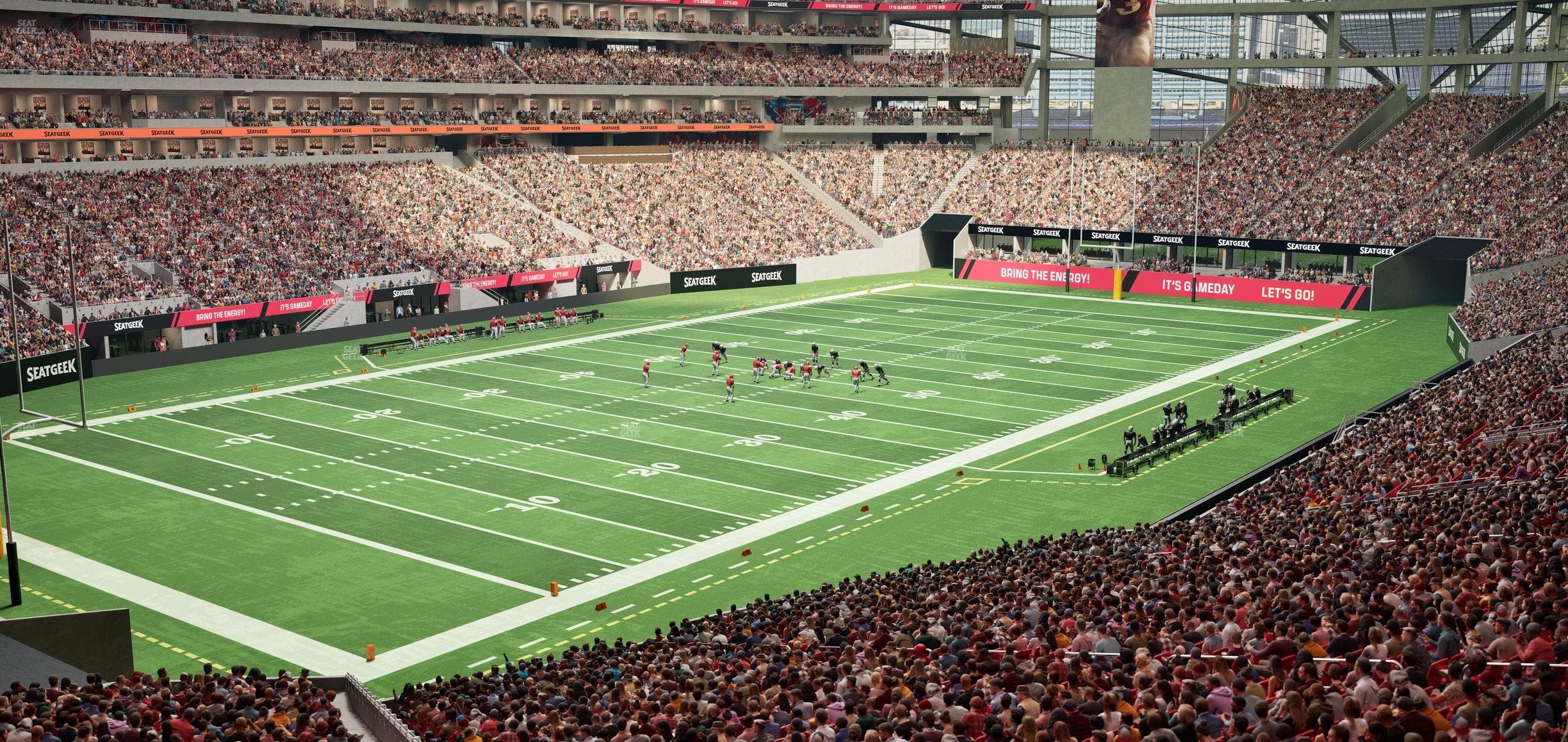 Mercedes-Benz Stadium - Section Premium Suite 134 Seat View