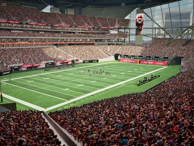 Mercedes-Benz Stadium - Section Premium Suite 134 Seat View