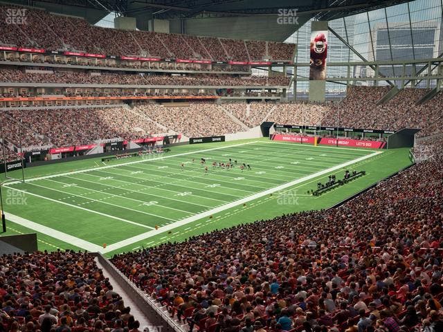 Mercedes-Benz Stadium - Section Premium Suite 134 Seat View