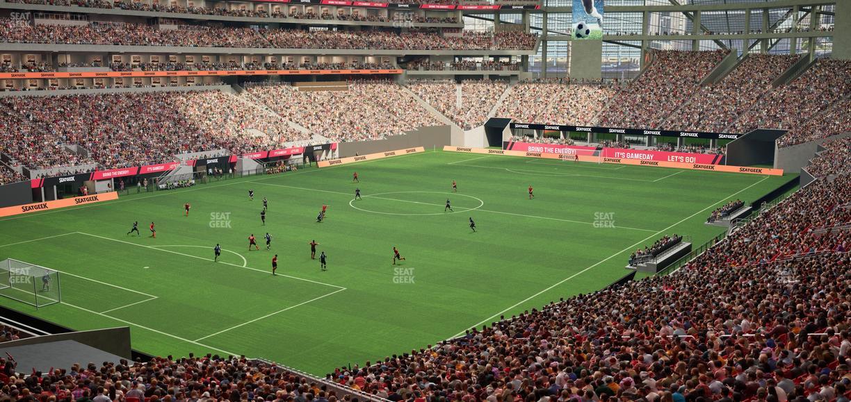 Mercedes-Benz Stadium - Section Premium Suite 135 Seat View