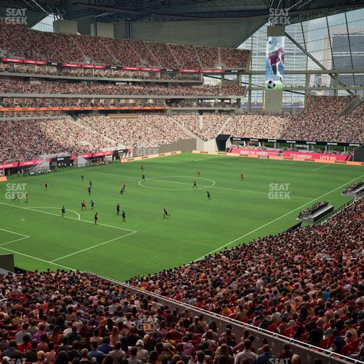 Mercedes-Benz Stadium - Section Premium Suite 135 Seat View