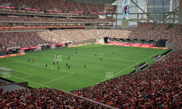 Mercedes-Benz Stadium - Section Premium Suite 135 Seat View
