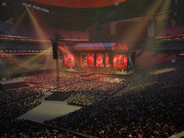 Mercedes-Benz Stadium - Section Premium Suite 135 Seat View