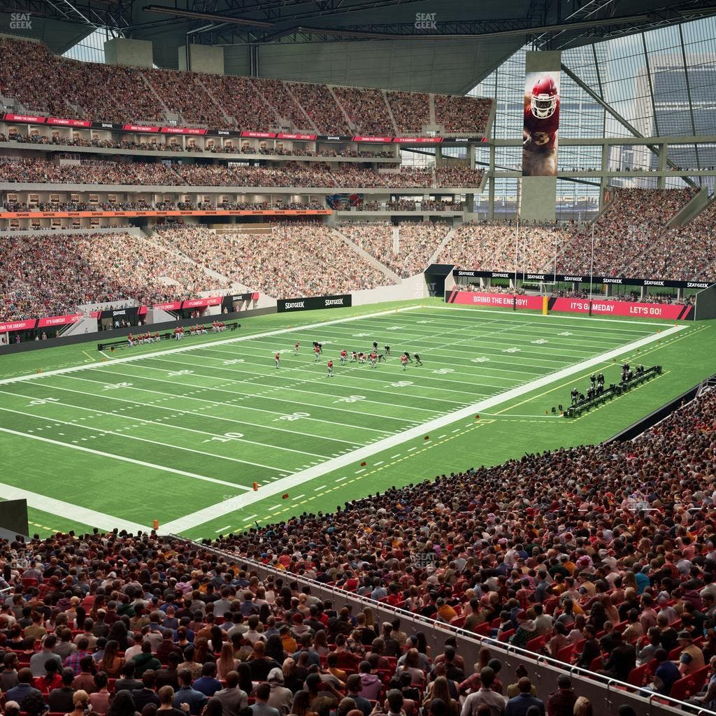 Mercedes-Benz Stadium - Section Premium Suite 135 Seat View