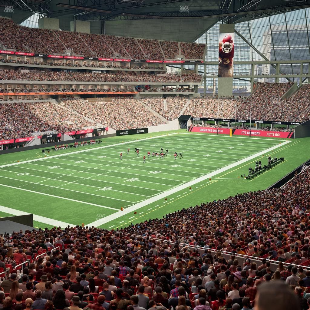 Mercedes-Benz Stadium - Section Premium Suite 136 Seat View
