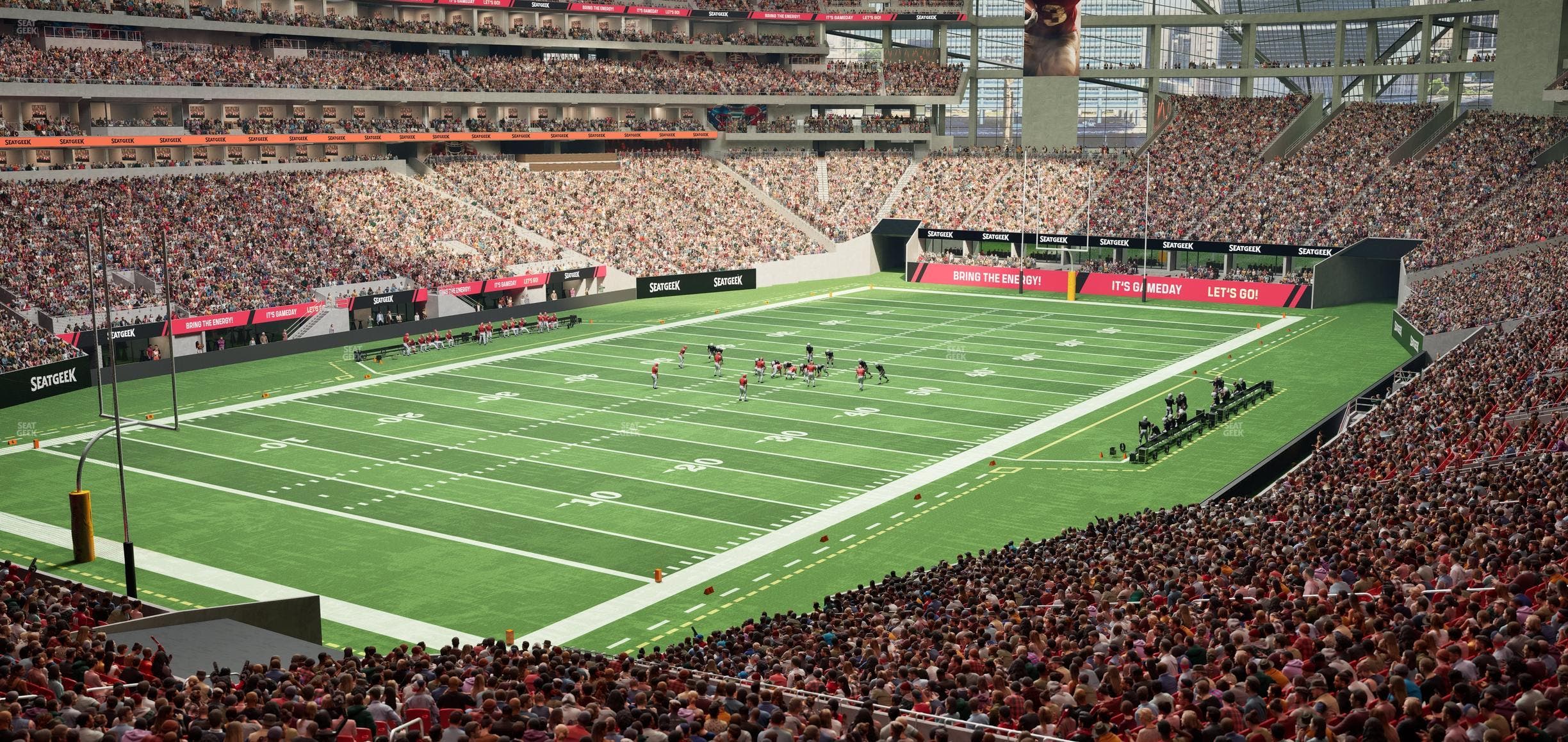 Mercedes-Benz Stadium - Section Premium Suite 136 Seat View