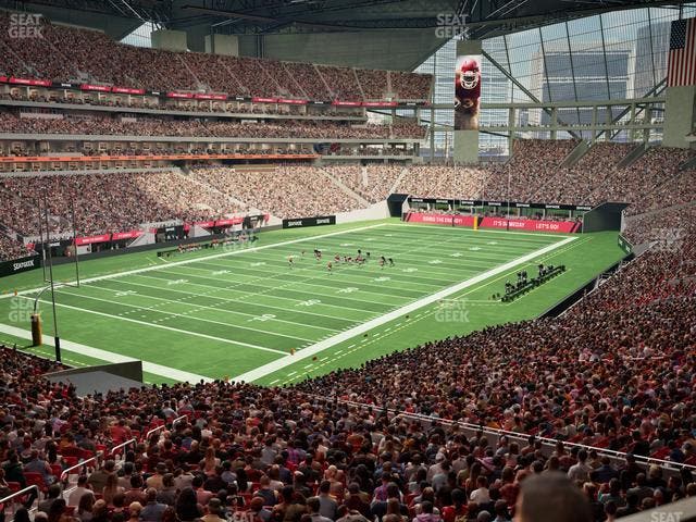 Mercedes-Benz Stadium - Section Premium Suite 136 Seat View