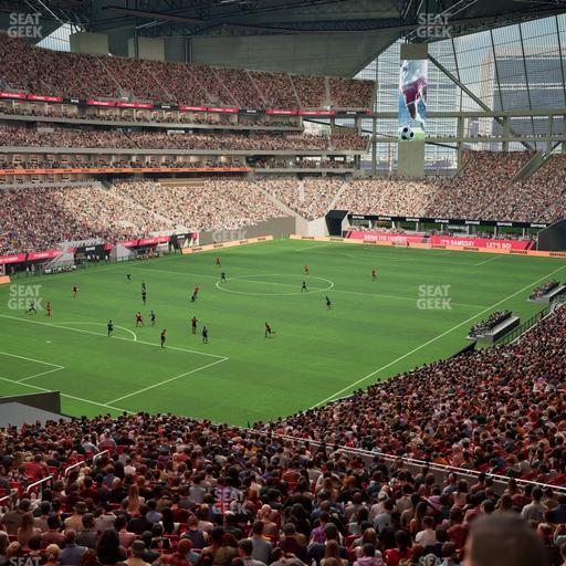 Mercedes-Benz Stadium - Section Premium Suite 136 Seat View